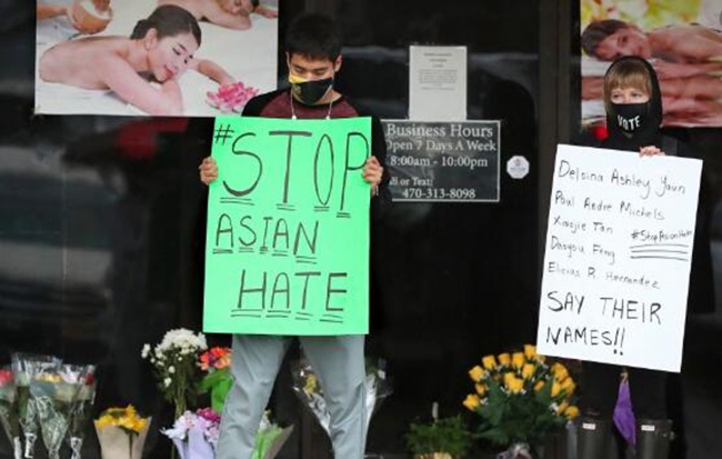 美國多地爆發遊行要求“停止仇恨亞裔”