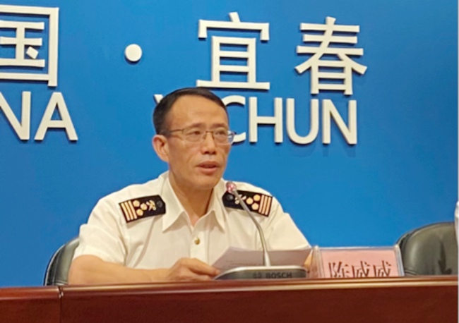 宜春海关关长陈威威据了解,2021年上半年宜春外贸进出口164.